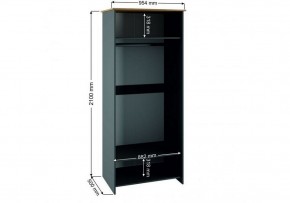 Шкаф платяной Теодора в Урае - uray.ok-mebel.com | фото 4
