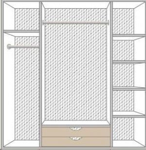 Спальный гарнитур Роза (шкаф 4-х дверный) в Урае - uray.ok-mebel.com | фото 2