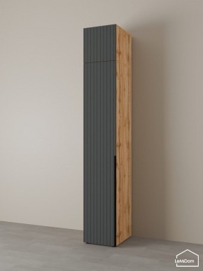 Шкаф с антресолью Linnea MHR-1A-4 2450х400х510 (ДВ-М 11.1.25) в Урае - uray.ok-mebel.com | фото