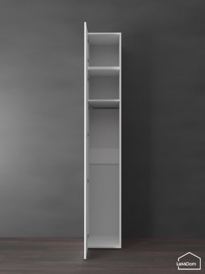 Шкаф с антресолью Linnea MHR-1POA-1 2450х400х510 (Белый-М 11.1.2) в Урае - uray.ok-mebel.com | фото 4