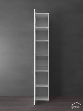Шкаф с антресолью Linnea MHR-1POA-2 2450х400х510 (Белый-М 11.1.1) в Урае - uray.ok-mebel.com | фото 4