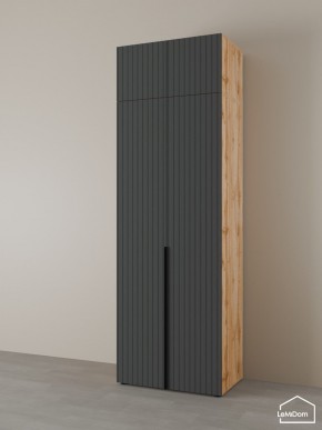 Шкаф с антресолью Linnea MHR-2A-2 2450х800х510 (ДВ-М 11.1.25) в Урае - uray.ok-mebel.com | фото