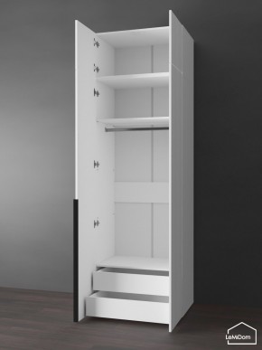 Шкаф с антресолью Linnea MHR-2A-3 2450х800х510 (Белый-М 11.1.1) в Урае - uray.ok-mebel.com | фото 5
