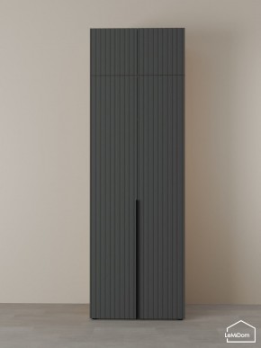 Шкаф с антресолью Linnea MHR-2A-4 2450х800х510 (ДВ-М 11.1.25) в Урае - uray.ok-mebel.com | фото