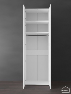 Шкаф с антресолью Linnea MHR-2POA-1 2450х800х510 (Белый-М 11.1.1) в Урае - uray.ok-mebel.com | фото 4