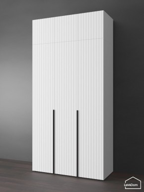 Шкаф с антресолью Linnea MHR-3A-2 2450х1200х510 (Белый-М 11.1.2) в Урае - uray.ok-mebel.com | фото