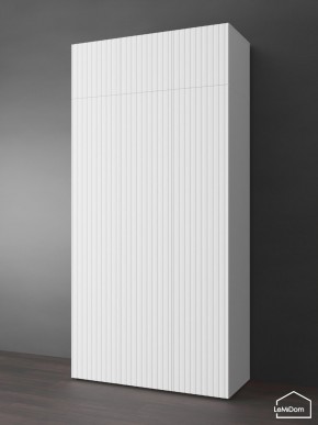 Шкаф с антресолью Linnea MHR-3POA-2 2450х1200х510 (Белый-М 11.1.2) в Урае - uray.ok-mebel.com | фото