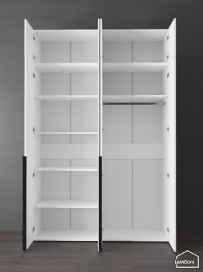 Шкаф с антресолью Linnea MHR-4A-1 2450х1600х510 (Белый-М 11.1.2) в Урае - uray.ok-mebel.com | фото 4