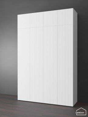 Шкаф с антресолью Linnea MHR-4POA-1 2450х1600х510 (Белый-М 11.1.2) в Урае - uray.ok-mebel.com | фото