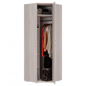 Шкаф угловой Белла (Ясень белый) в Урае - uray.ok-mebel.com | фото 2