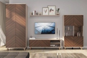Шкаф-витрина Хармони 468.06 в Урае - uray.ok-mebel.com | фото 3