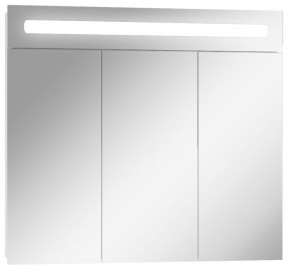 Шкаф-зеркало Аврора 80 с подсветкой LED Домино (DV8009HZ) в Урае - uray.ok-mebel.com | фото 1