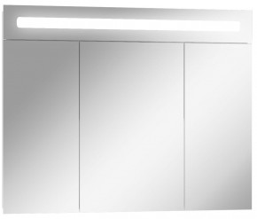 Шкаф-зеркало Аврора 90 с подсветкой LED Домино (DV8011HZ) в Урае - uray.ok-mebel.com | фото 1