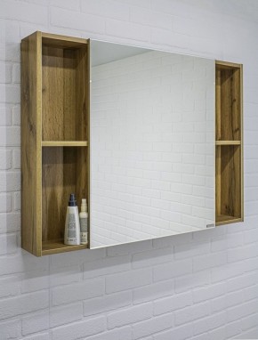 Шкаф-зеркало Craft 100 левый/правый Домино (DCr2206HZ) в Урае - uray.ok-mebel.com | фото 5