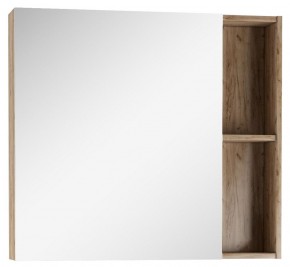 Шкаф-зеркало Craft 80 левый/правый Домино (DCr2204HZ) в Урае - uray.ok-mebel.com | фото