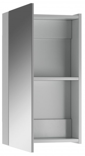 Шкаф-зеркало Норма 40 1 дверь АЙСБЕРГ (DA1618HZ) в Урае - uray.ok-mebel.com | фото 2