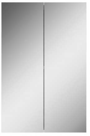 Шкаф-зеркало Норма 45 2 двери АЙСБЕРГ (DA1635HZ) в Урае - uray.ok-mebel.com | фото 4