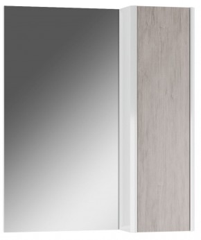 Шкаф-зеркало Uno 60 Дуб серый левый/правый Домино (DU1503HZ) в Урае - uray.ok-mebel.com | фото
