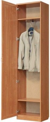 Шкаф для белья со штангой арт.107 в Урае - uray.ok-mebel.com | фото 7