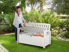 Скамья Patio Bench белый в Урае - uray.ok-mebel.com | фото 4