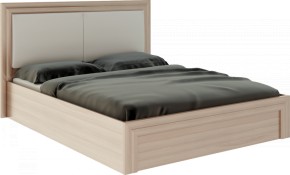 Кровать 1.6 Глэдис М32 с ПМ и мягкой частью (ЯШС/Белый) в Урае - uray.ok-mebel.com | фото