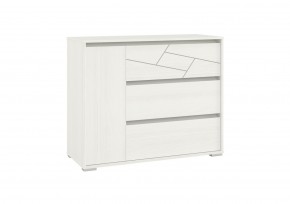 АДЕЛИНА Спальный гарнитур (модульный) Рамух белый в Урае - uray.ok-mebel.com | фото 4