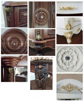 Спальный гарнитур Да Винчи (модульная) в Урае - uray.ok-mebel.com | фото 3