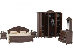 Спальный гарнитур Да Винчи (модульная) в Урае - uray.ok-mebel.com | фото 4