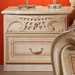 Спальный гарнитур Роза (модульная) беж в Урае - uray.ok-mebel.com | фото 10