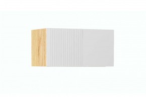 СТЕФАНИ-1.1 Антресоль (дуб крафт золотой/белый софт) в Урае - uray.ok-mebel.com | фото