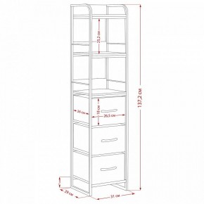 Стеллаж комбинированный Ноа в Урае - uray.ok-mebel.com | фото 11