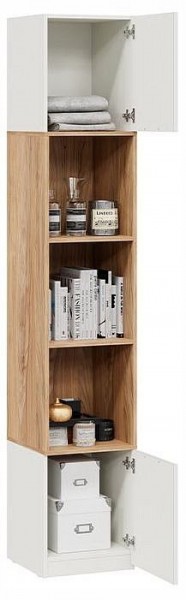 Стеллаж комбинированный Стелла в Урае - uray.ok-mebel.com | фото 3