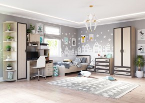 НАОМИ Стеллаж угловой в Урае - uray.ok-mebel.com | фото 2
