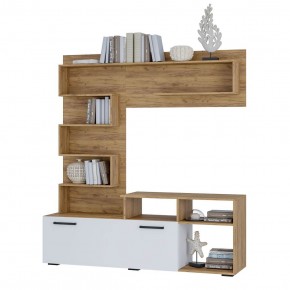 Гостиная Евро (крафт/белый) в Урае - uray.ok-mebel.com | фото 3