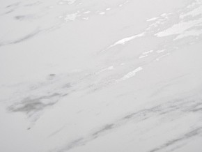 Стол CREMONA 140 KL-99 Белый мрамор матовый, итальянская керамика / черный каркас, ®DISAUR в Урае - uray.ok-mebel.com | фото 2