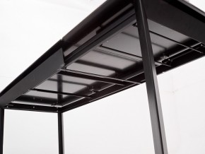 Стол CREMONA 140 MATTE STATUARIO Белый мрамор матовый, керамика/ черный каркас, ®DISAUR в Урае - uray.ok-mebel.com | фото 7
