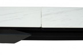 Стол CREMONA 180 KL-99 Белый мрамор матовый, итальянская керамика / черный каркас, ®DISAUR в Урае - uray.ok-mebel.com | фото 12
