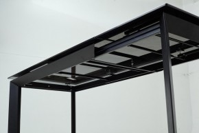 Стол CREMONA 180 KL-99 Белый мрамор матовый, итальянская керамика / черный каркас, ®DISAUR в Урае - uray.ok-mebel.com | фото 13
