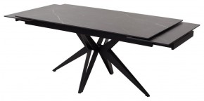 Стол FORIO 160 MATT BLACK MARBLE SOLID CERAMIC / BLACK, ®DISAUR в Урае - uray.ok-mebel.com | фото 7