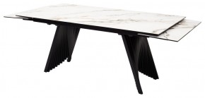 Стол IVAR 180 MARBLES KL-188 Контрастный мрамор, итальянская керамика, ®DISAUR в Урае - uray.ok-mebel.com | фото 7