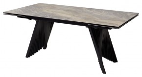 Стол IVAR 180 MARBLES KL-80 Серый мрамор, итальянская керамика, ®DISAUR в Урае - uray.ok-mebel.com | фото 2