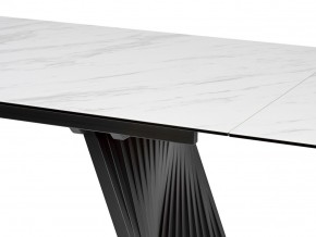 Стол IVAR 200 MARBLES KL-99 Белый мрамор, итальянская керамика, ®DISAUR в Урае - uray.ok-mebel.com | фото 3