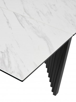 Стол IVAR 200 MARBLES KL-99 Белый мрамор, итальянская керамика, ®DISAUR в Урае - uray.ok-mebel.com | фото 8