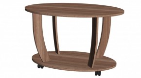 Стол Журнальный Овальный (шимо темный) в Урае - uray.ok-mebel.com | фото