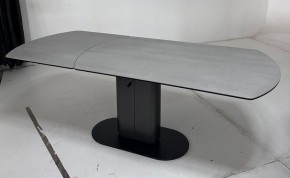 Стол KAI 140 TL-58 поворотная система раскладки, испанская керамика / Темно-серый / Черный, ®DISAUR в Урае - uray.ok-mebel.com | фото 4
