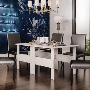 Стол-книжка Стандарт (ясень белый) в Урае - uray.ok-mebel.com | фото 3