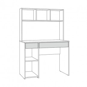 Стол компьютерный 12.77 F Комфорт (Темно - серый U2601) в Урае - uray.ok-mebel.com | фото 3