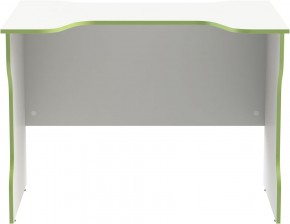 Стол компьютерный ВАРДИГ K2 100x82, белый/лайм в Урае - uray.ok-mebel.com | фото 2
