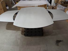 Стол LORENS 150 TL-58 поворотная система раскладки, испанская керамика / Темно-серый, ®DISAUR в Урае - uray.ok-mebel.com | фото 2