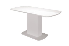 Стол обеденный Соренто 2 раздвижной (Белый) в Урае - uray.ok-mebel.com | фото
